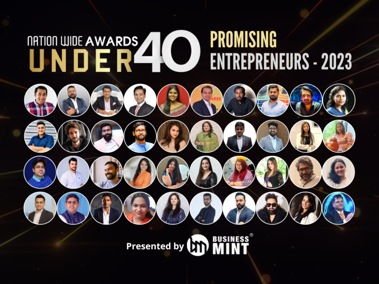 BUSINESS MINT 38TH EDITION NATIONWIDE AWARDS UNDER 40 PROMISING ENTREPRENEURS – 2023